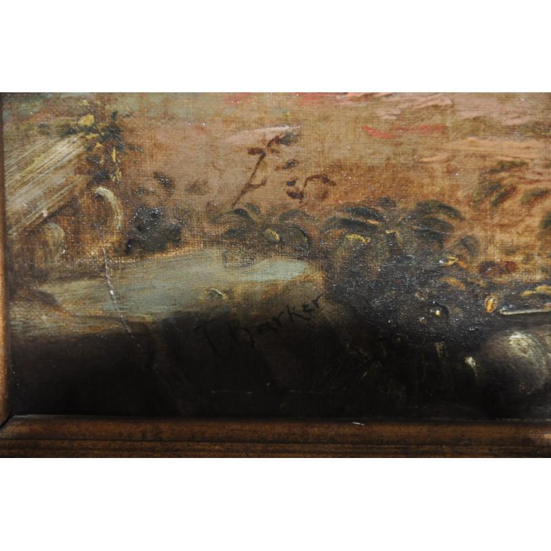 Schilderij T  Barker