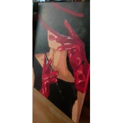 Schilderij op canvas
