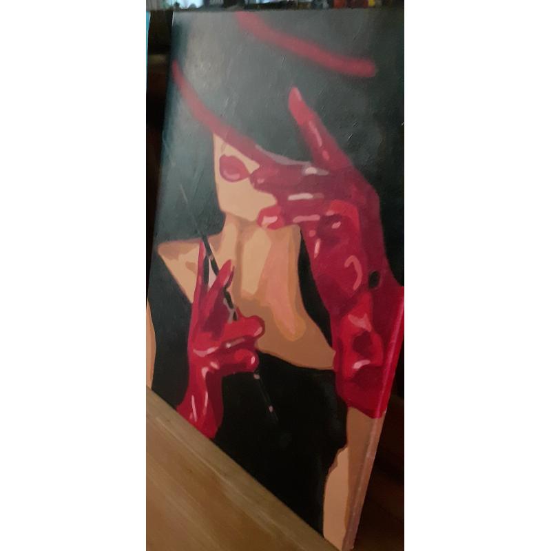Schilderij op canvas