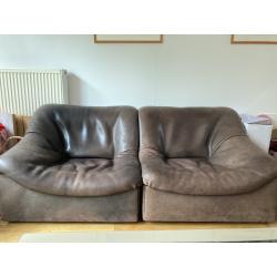 Vintage modulaire loungezetels De Sede DS46