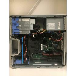 Te Koop Dell Dimension 5150 Pentium 4 Computer met 32 Bit met 3 Ghz Computer en een Mini Iomega Externe Harde Schijf met 500 Gb en een 18 Inch Dell Lcd en een Apple Airport Extreme voor de prijs van € 260..