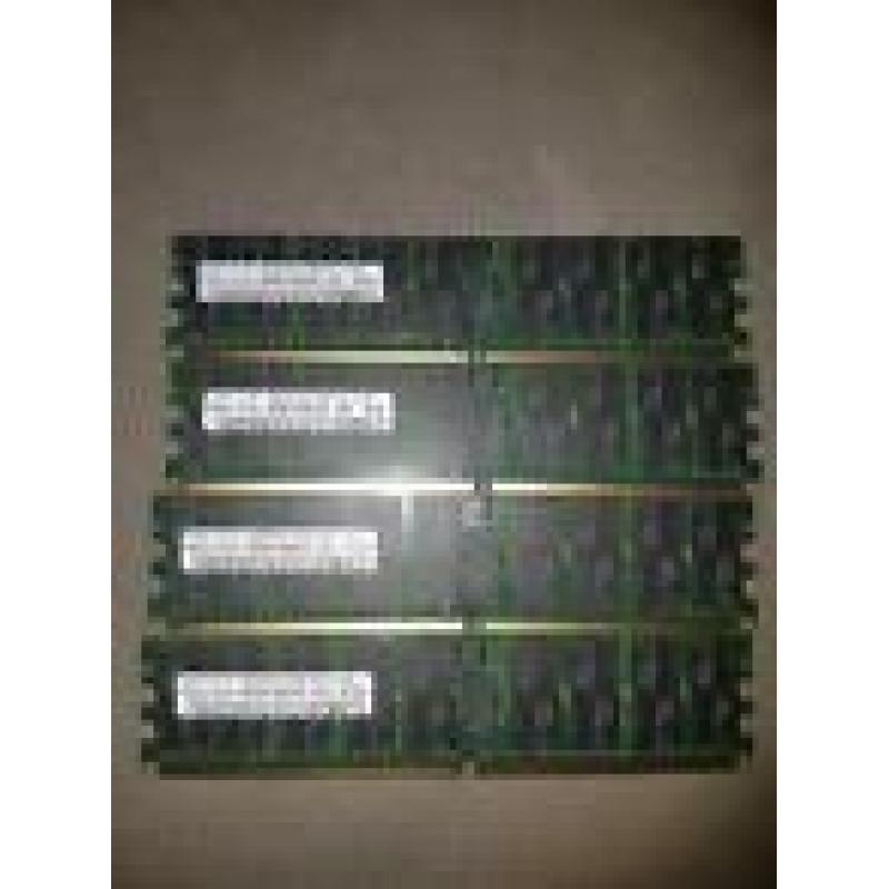 Te Koop Server Geheugen voor een Dell Server 4 Maal 8 Gb.