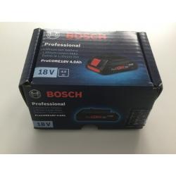 BOSCH ACCU 18V- 4 Ah PROcore
