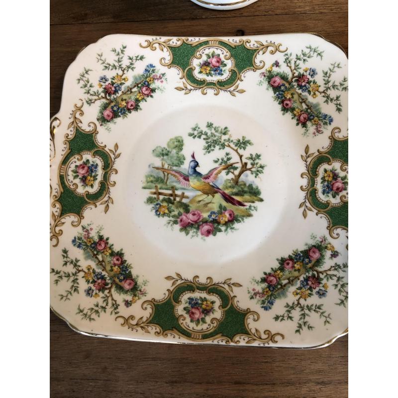 Vintage 12-delig thee servies
