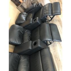 “De ROMA” 3-ZITS gebogen Home Cinema seats, bioscoopzetel