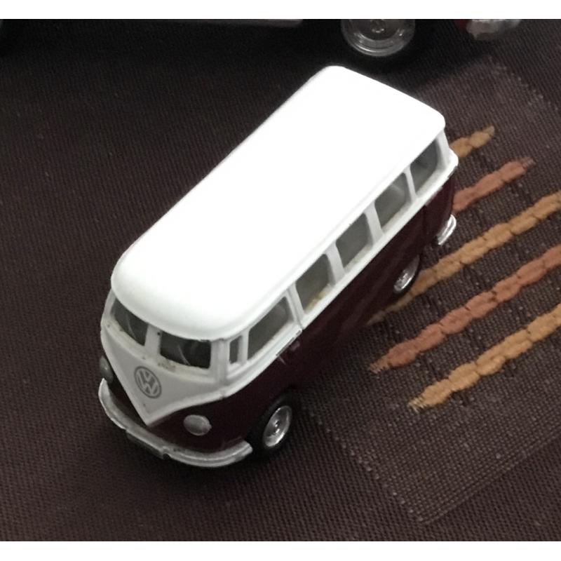 Verzameling volkswagen busjes