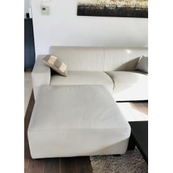 Modern lederen salon