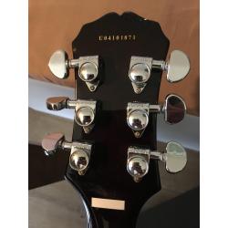 Epiphone Les Paul standard sunburst, Linkshandig/Left handed