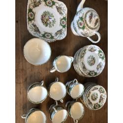 Vintage 12-delig thee servies