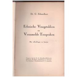 G. Schamelhout - Etnische vraagstukken en verzamelde toespraken.