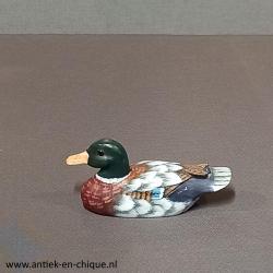 Set van 4 kleurrijke antieke lokeenden uit verschillende landen