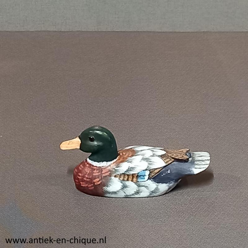 Set van 4 kleurrijke antieke lokeenden uit verschillende landen