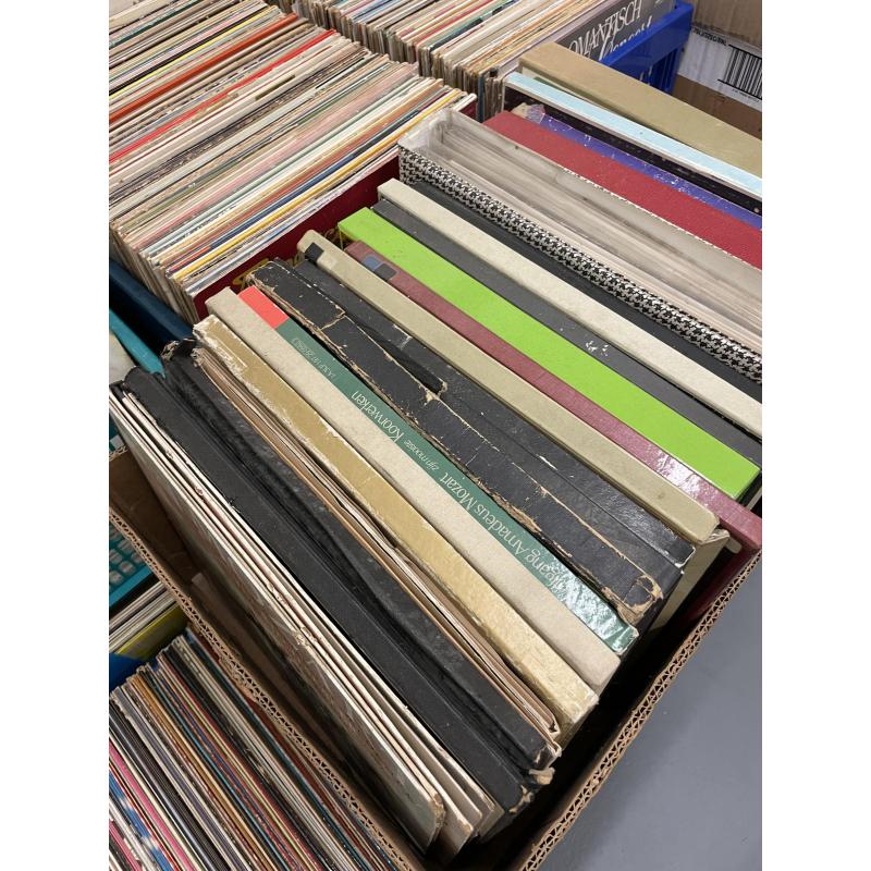 Grote verzameling vinylplaten, elpees