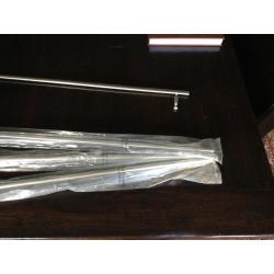 4 Handgrepen in inox voor lades 67 cm