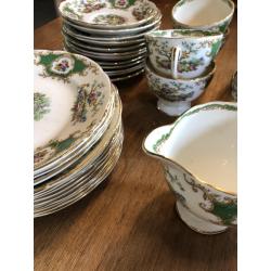 Vintage 12-delig thee servies