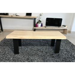 Salontafel Boomstam massief Eik