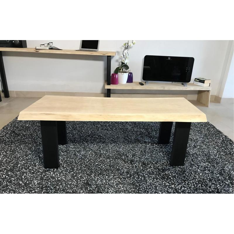 Salontafel Boomstam massief Eik