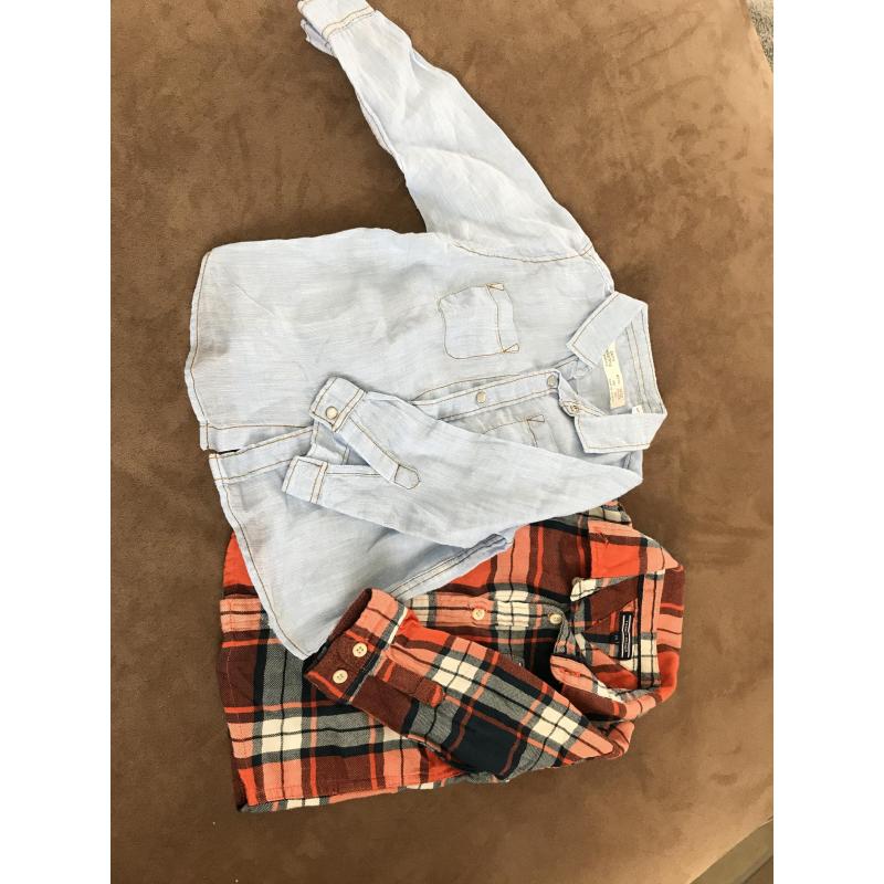 Pakketje kleding jongens (21 stuks) maat 74