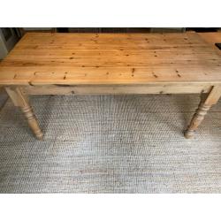 Vintage houten tafel