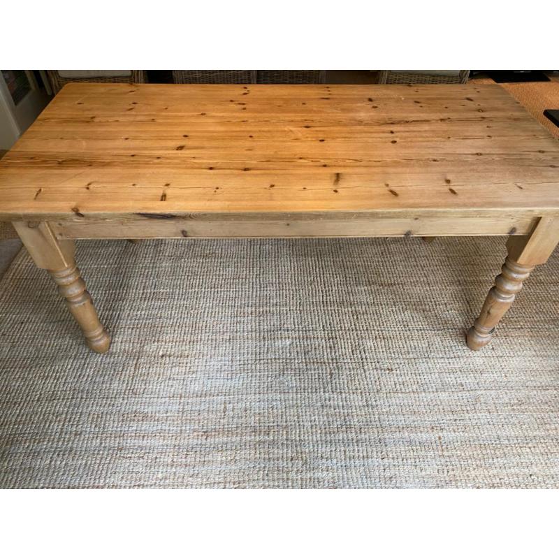 Vintage houten tafel