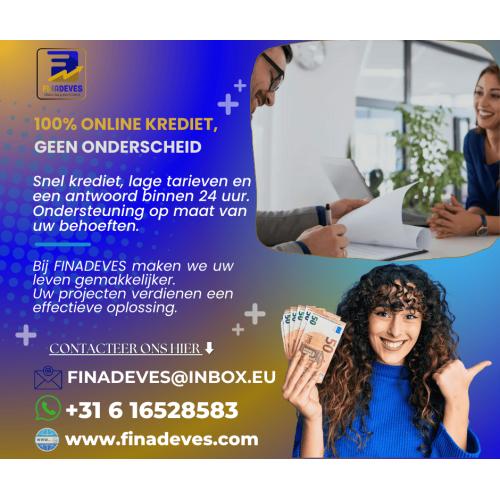 SPECIALE KREDIET.AANBIEDING VAN FINADEVES