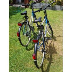 1 dames- & 1 herenfiets Kyoso