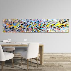 Fresh XL. Groot formaat. Kleurrijk. Abstract. Zeer dik relief. Door M. van Vliet