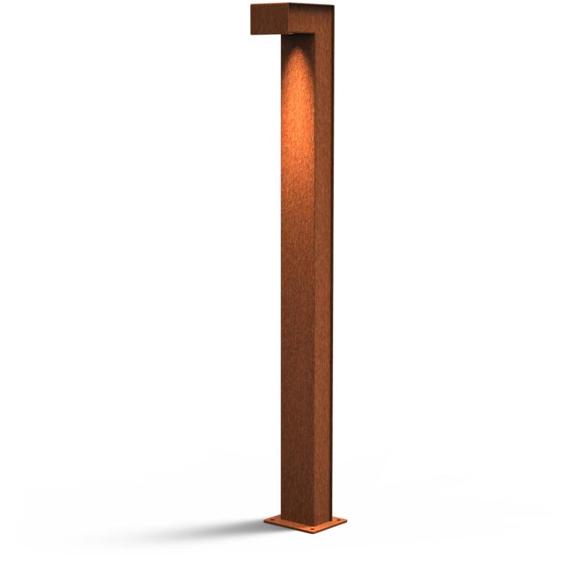 cortenstalen tuinverlichting
