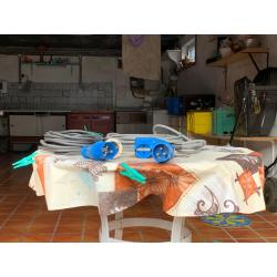kabels electriciteit caravan