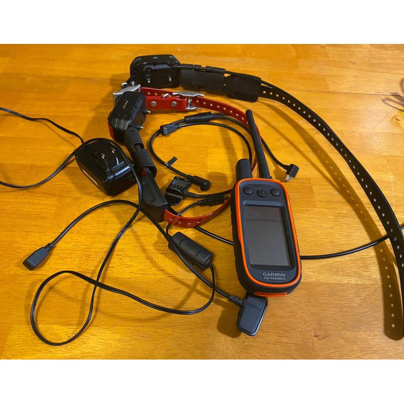 Garmin Alpha 100 Handheld with 2 TT15 Collars Mini Cost $350 USD