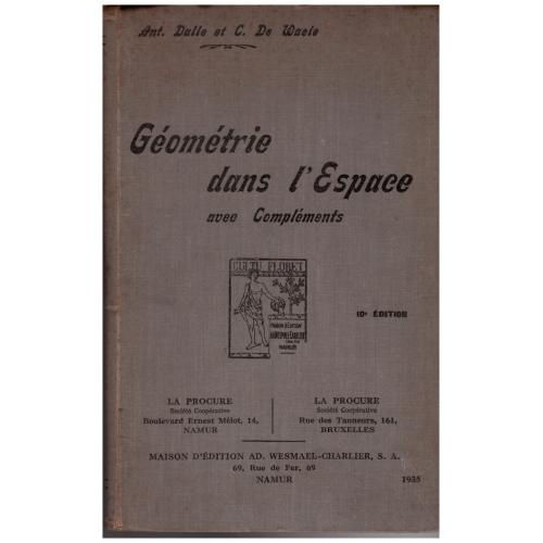 Ant Dalle - Geometrie dans l'espace