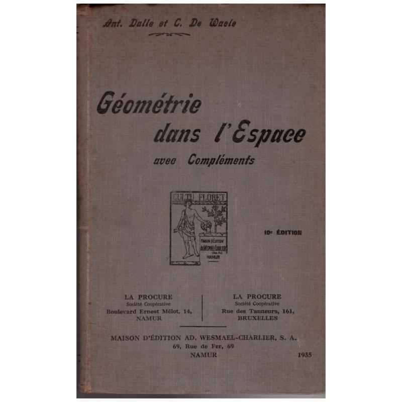 Ant Dalle - Geometrie dans l'espace