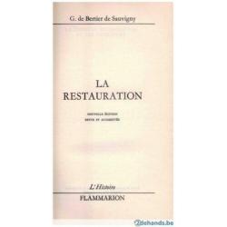 Guillaume de Bertier de Sauvigny - La Restauration
