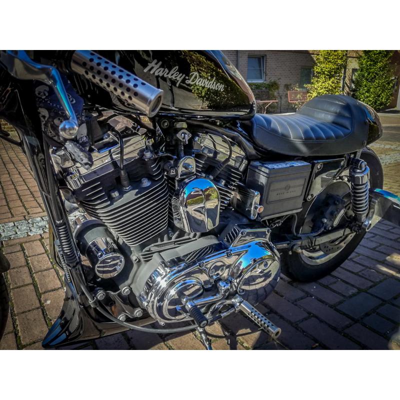 Prachtige Harley Davidson 1200 Cafe Racer