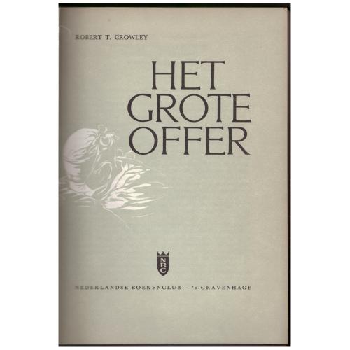 Robert Crowley - Het grote offer