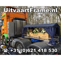 Uitvaart met uw eigen voertuig? UitvaartFrame verhuur, ook in België.