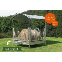 Veld Omheiningen, Hooiruif met Zweeds voerhek 2 x 2 m