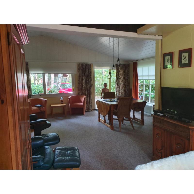 Te huur bos chalet (max. 3 pers.) 9 km van Maastricht