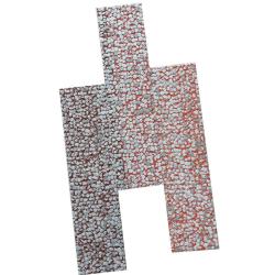 36m2 Human Nature 840 Grey/Orange tapijttegels