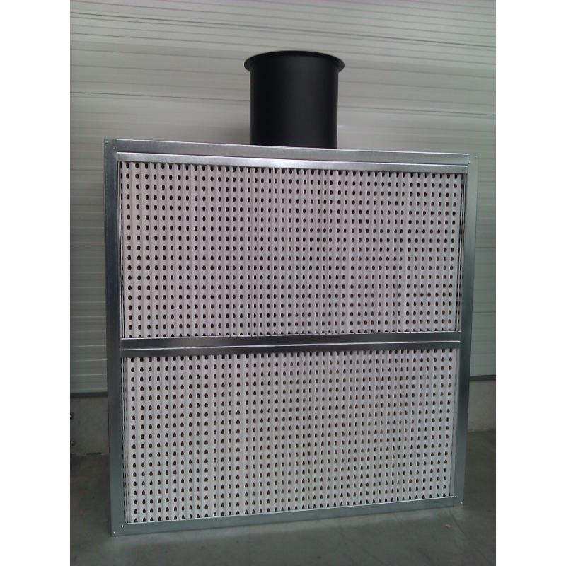 Budget afzuigwand spuitwand 2000x2000
