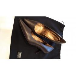 Pumps donkerbruin van Hugo Boss maat 38,5