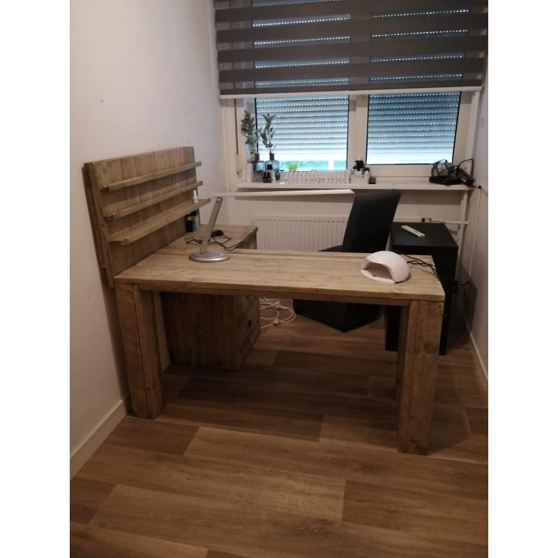 Nageltafel hoekmodel manicuretafel nagel manicure tafel