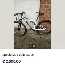 Specialized epic expert 29"