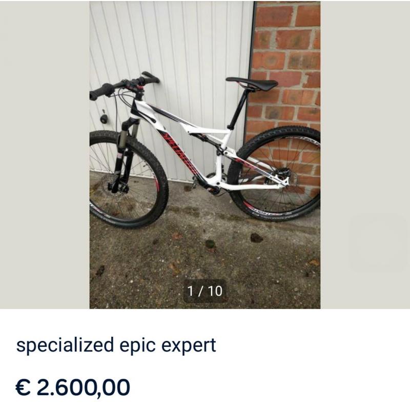 Specialized epic expert 29"