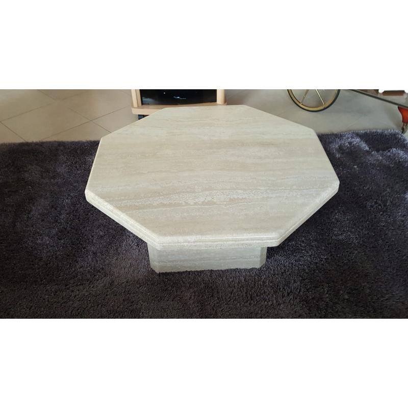 Salontafel in travertin