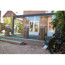 veranda's , Glazen schuifwanden, overkappingen en carport