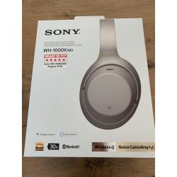 Sony WH-1000XM3 zilver (Hoofdtelefoon met noise cancelling)