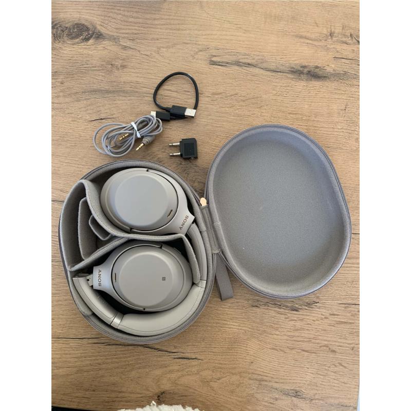 Sony WH-1000XM3 zilver (Hoofdtelefoon met noise cancelling)