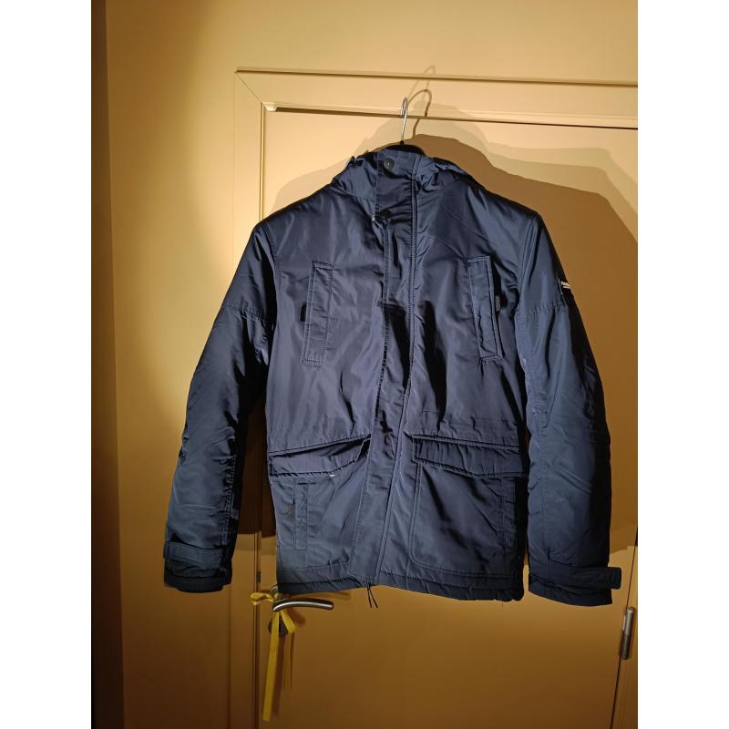 Retrol Industries  Regenjas Blauw Maat Medium
