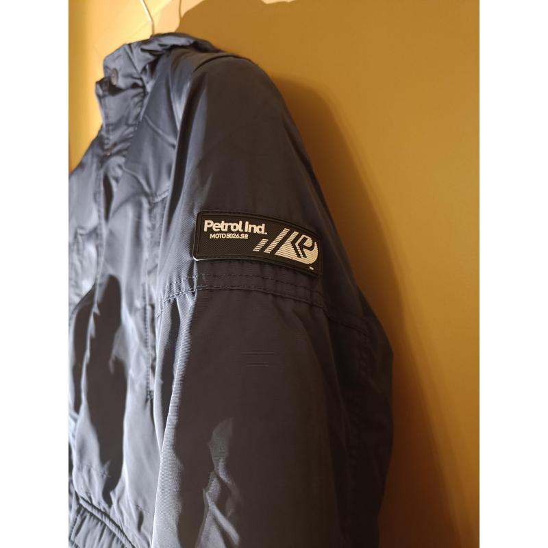 Retrol Industries  Regenjas Blauw Maat Medium